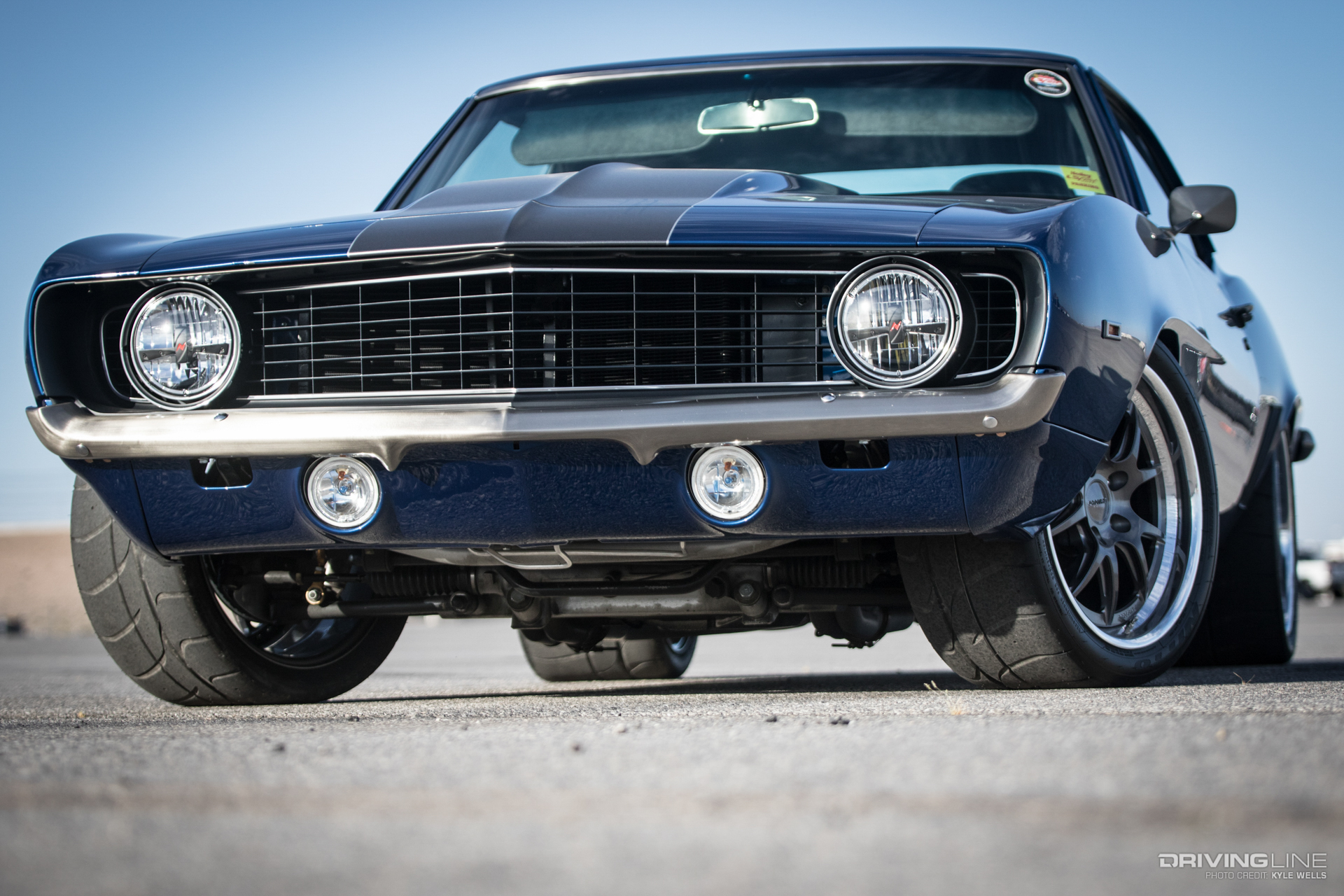 1969 Camaro on Nitto NT01 tires