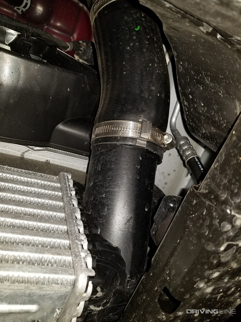 Ecoboost intercooler pipe