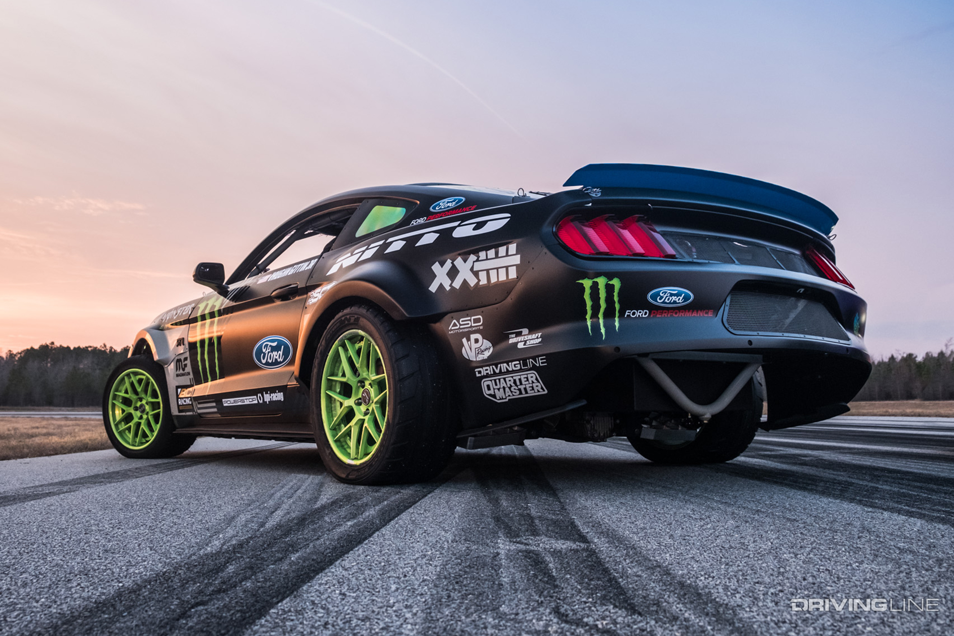 Vaughn Gittin Jr. 2017 Ford Mustang RTR