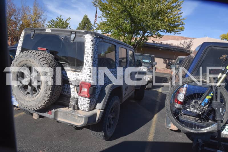 2018 Jeep JL 4-door Spy Photos