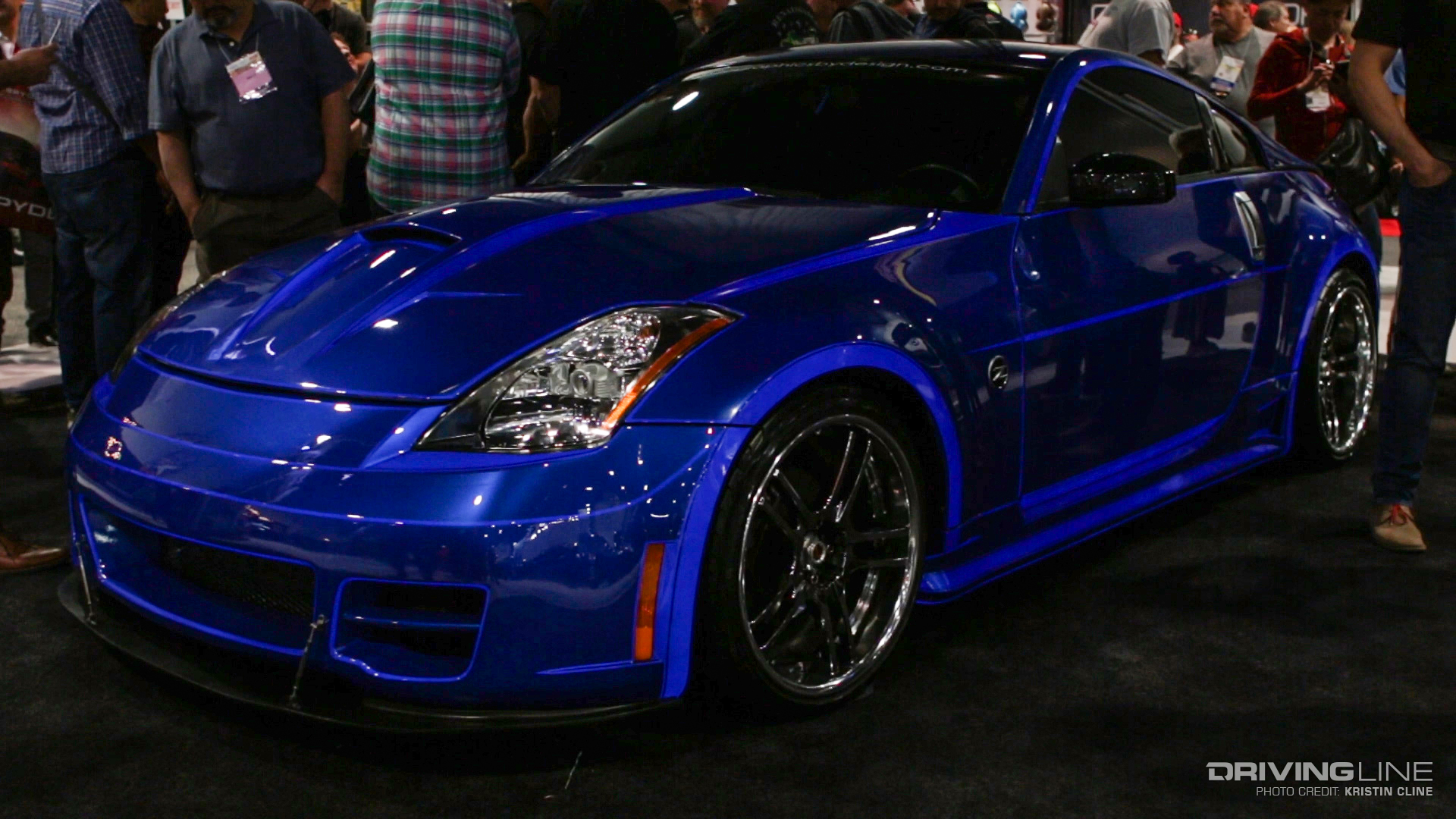 Light Up LumiLor Paint on a car at SEMA 2017