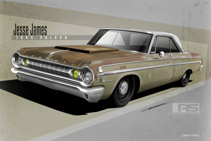 Dodge Polara rendering