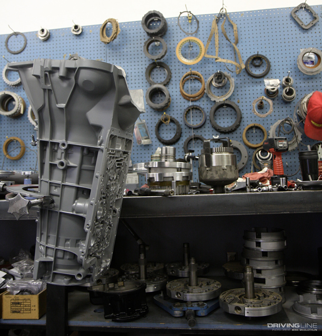 002-E4OD-Transmission-Build