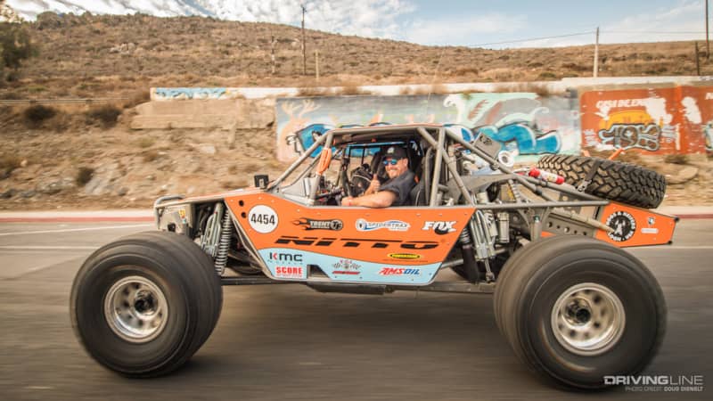 Dave Cole in his 4454 Hammer Truck race car