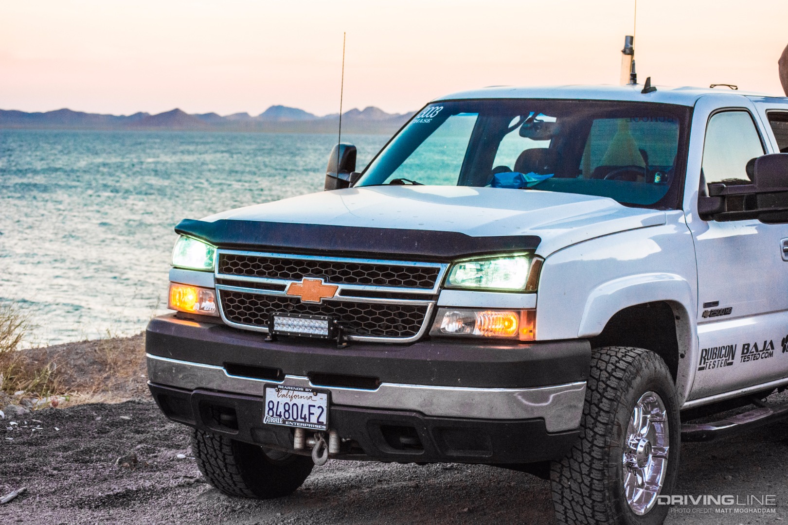 Desert Race School Chase Truck