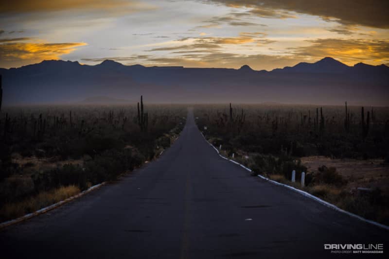 The long roads of Baja