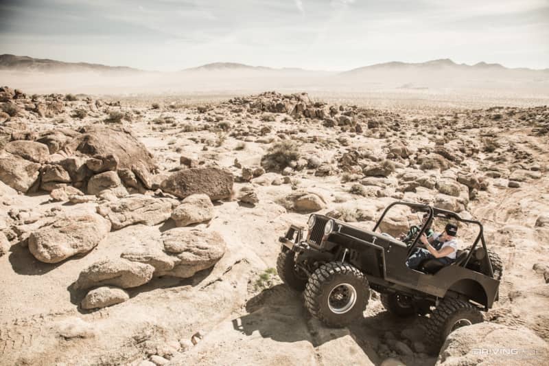 Learn How-To Rock Crawl - 1952 Willys CJ-3A Jeepers Jamboree