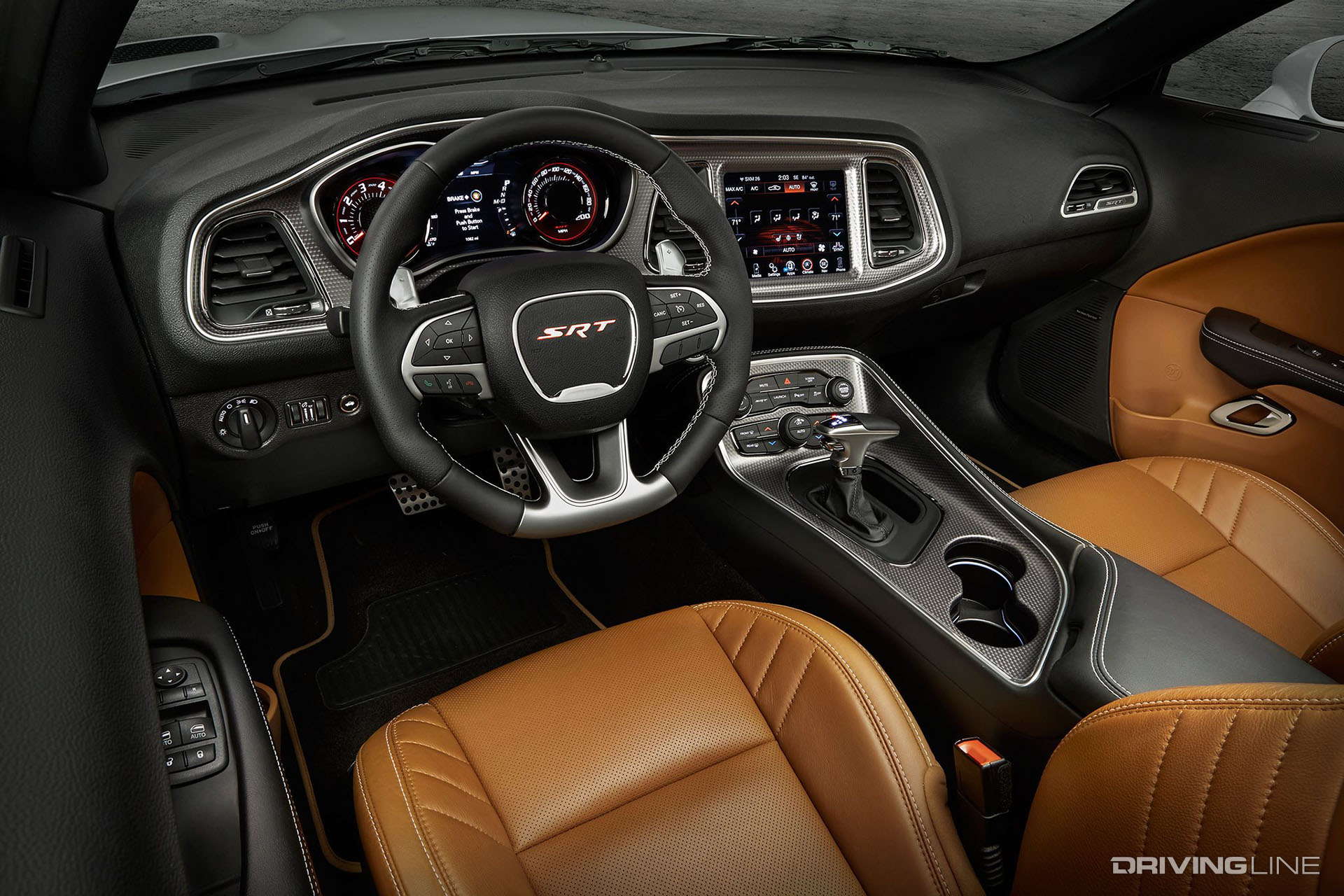 Dodge Challenger interior