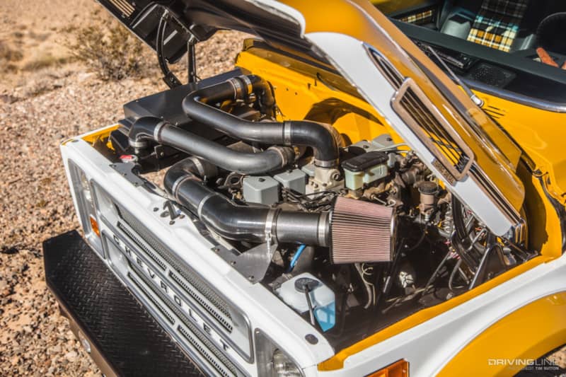 The 12 valve Cummins under the Duke's hood