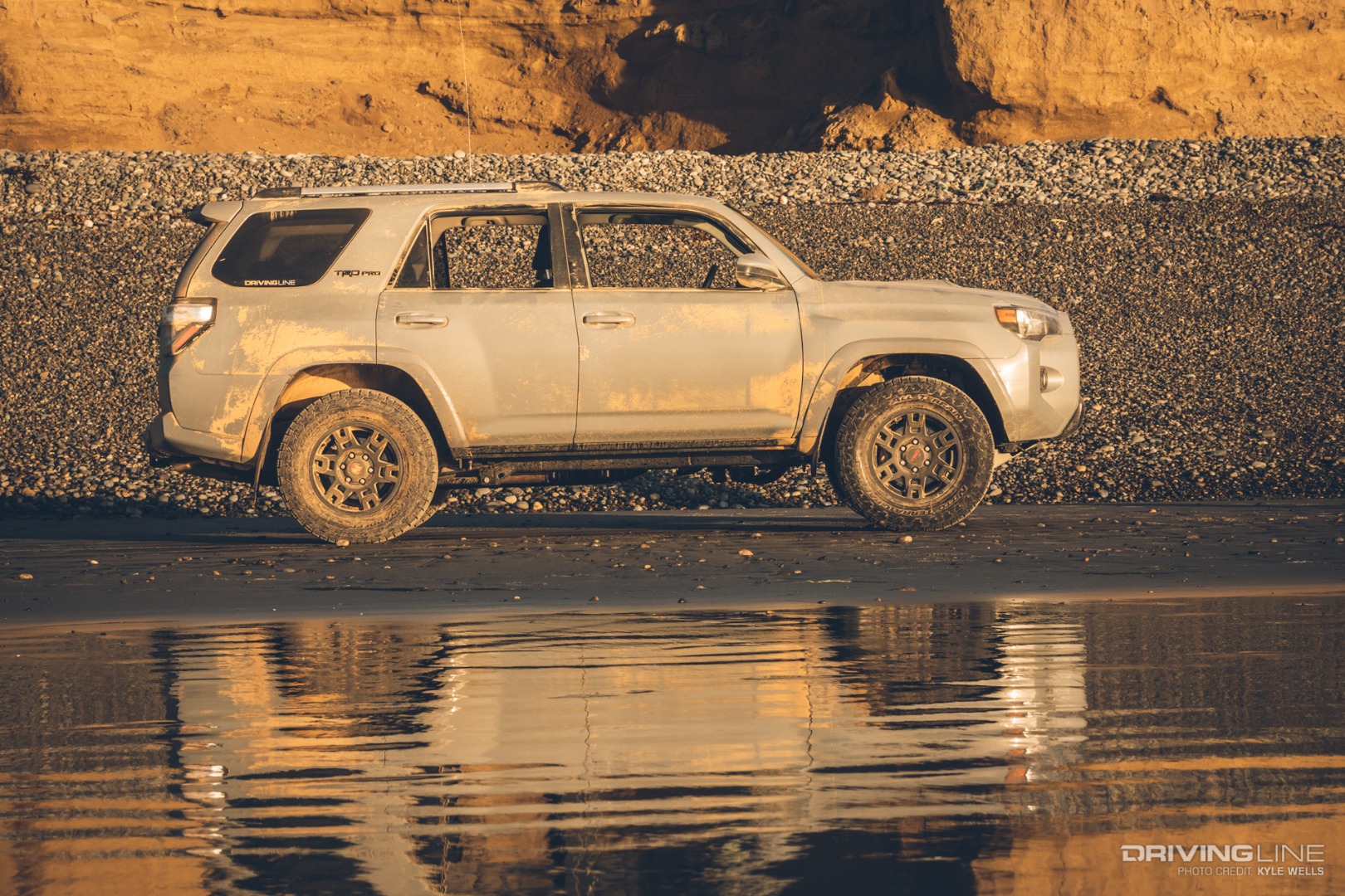 Toyota 4Runner TRD Pro on the beach in Baja