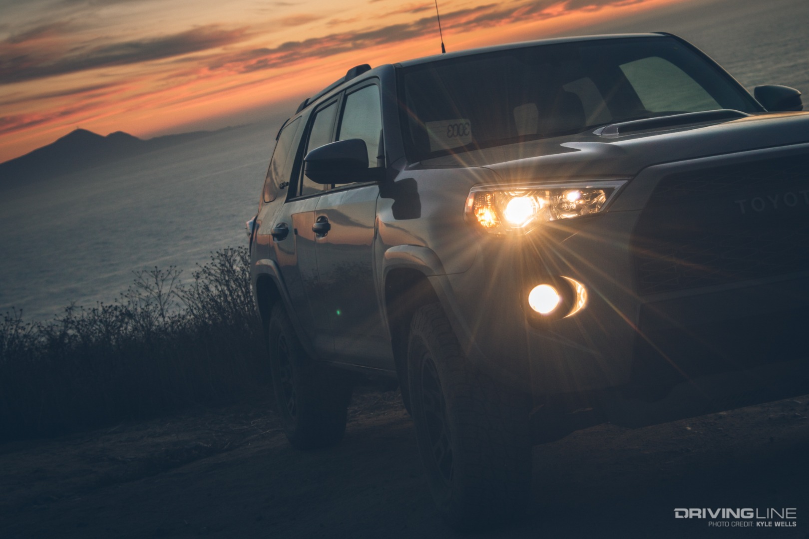 TRD Pro 4Runner in Ensenada ready for the Baja 1000