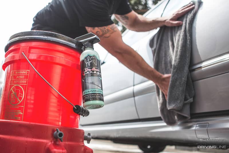 Jay Leno's Garage Car Care Products - Evaporate Drying Aid