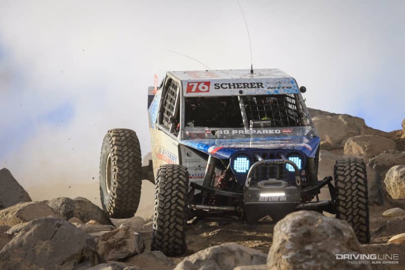 2017 Ultra4 Race 8 Nitto Nationals winner Jason Scherer