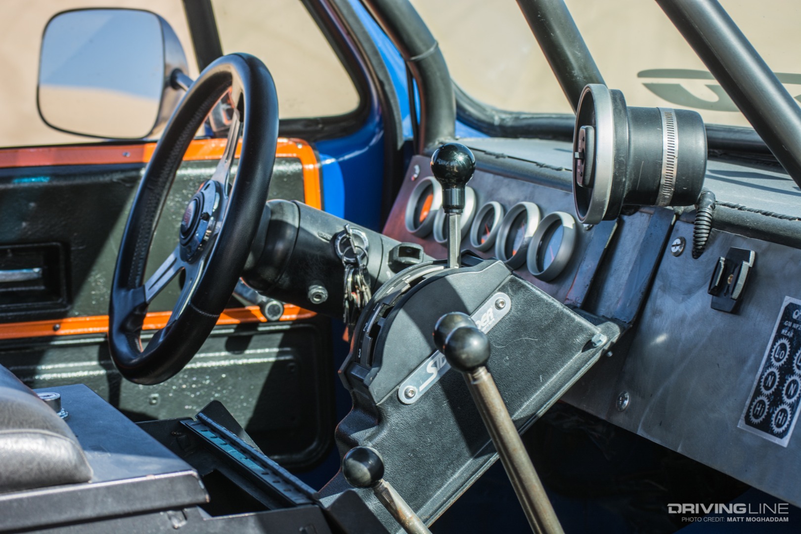 Matt's Chevy has twin sticks and an LQ9 V8