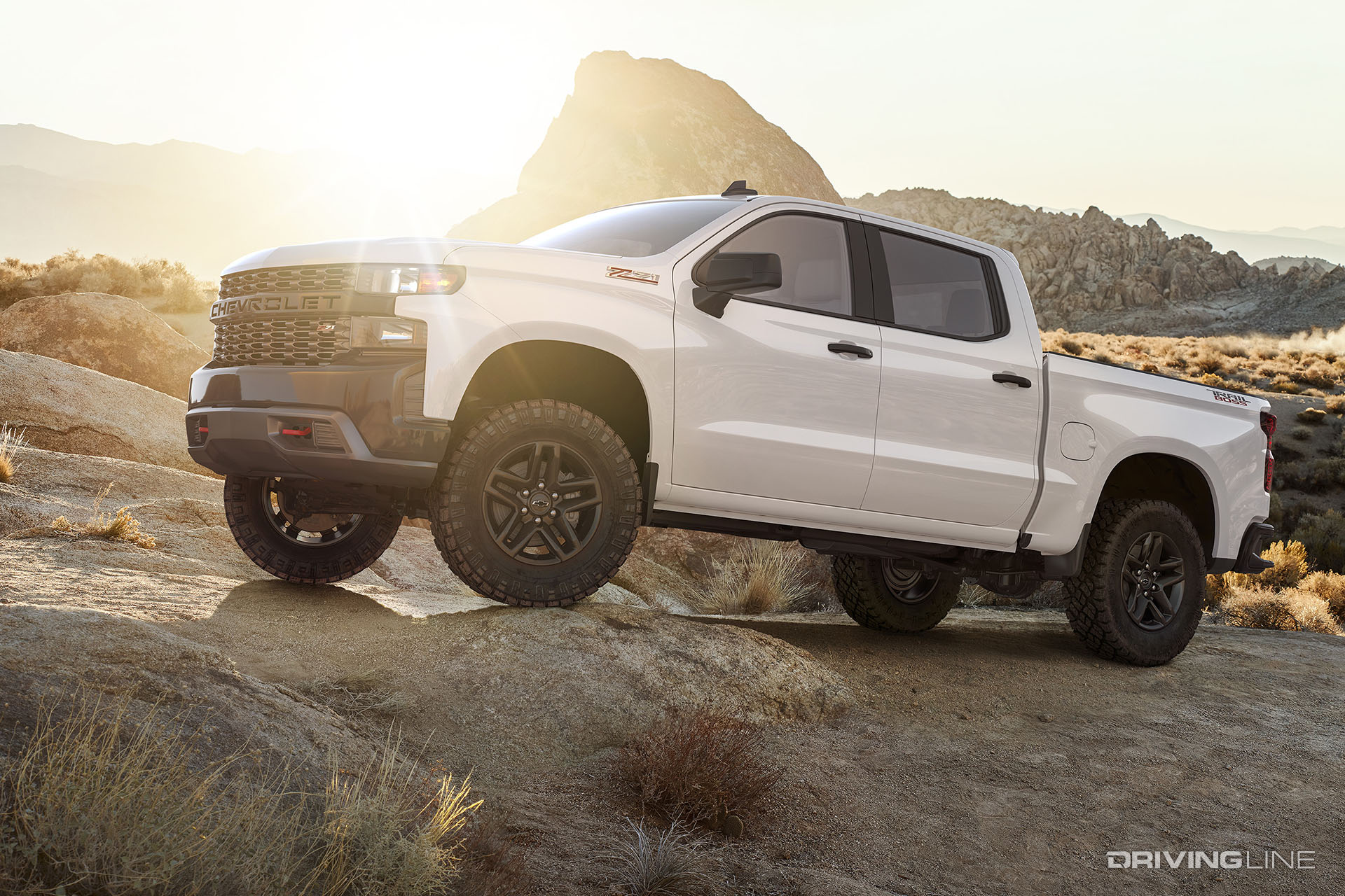 2019 Chevy Silverado–climbing