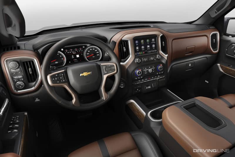 2019 Chevy Silverado–interior