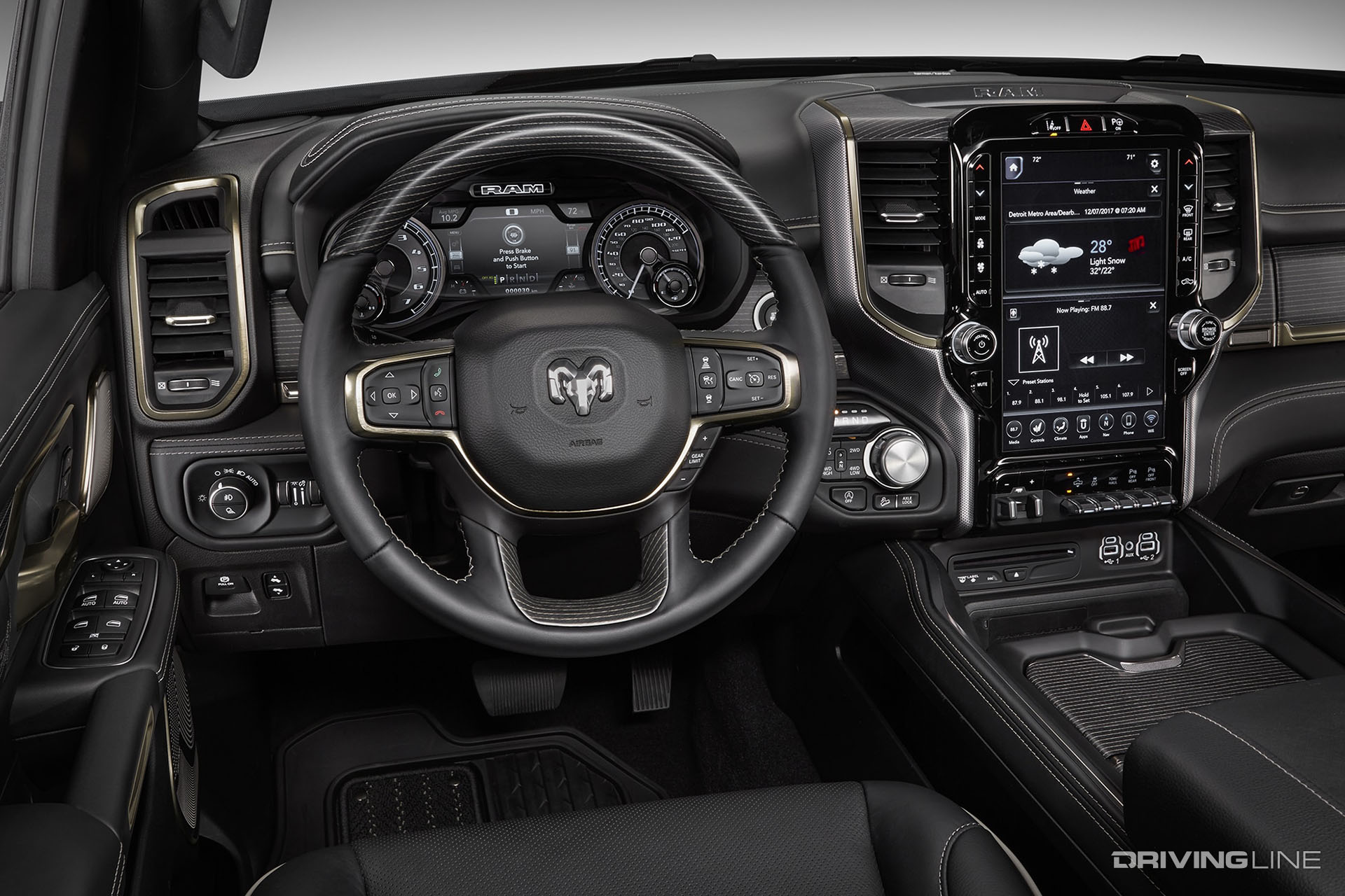 2019 Ram 1500–interior