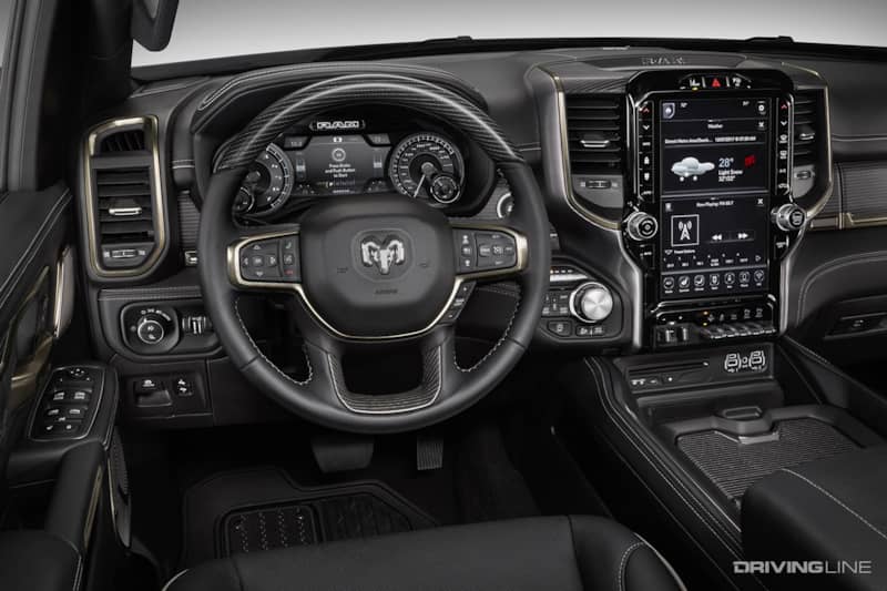2019 Ram 1500–interior