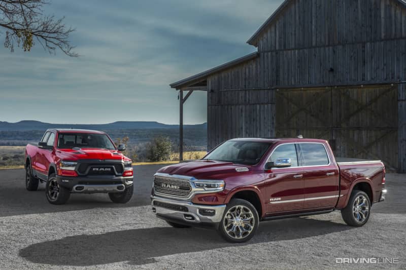 2019 Ram 1500–front and side