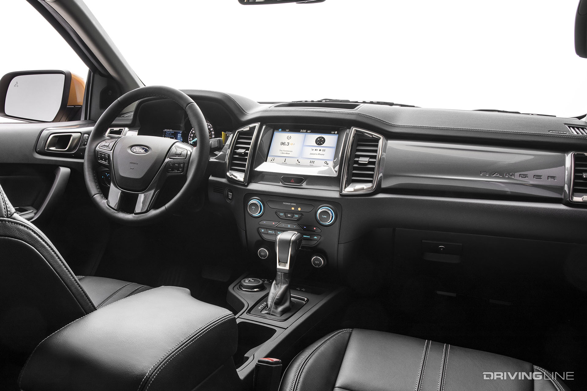 2019 Ford Ranger–interior