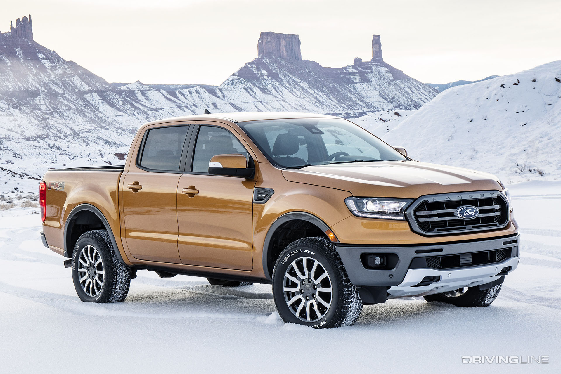 2019 Ford Ranger–snow