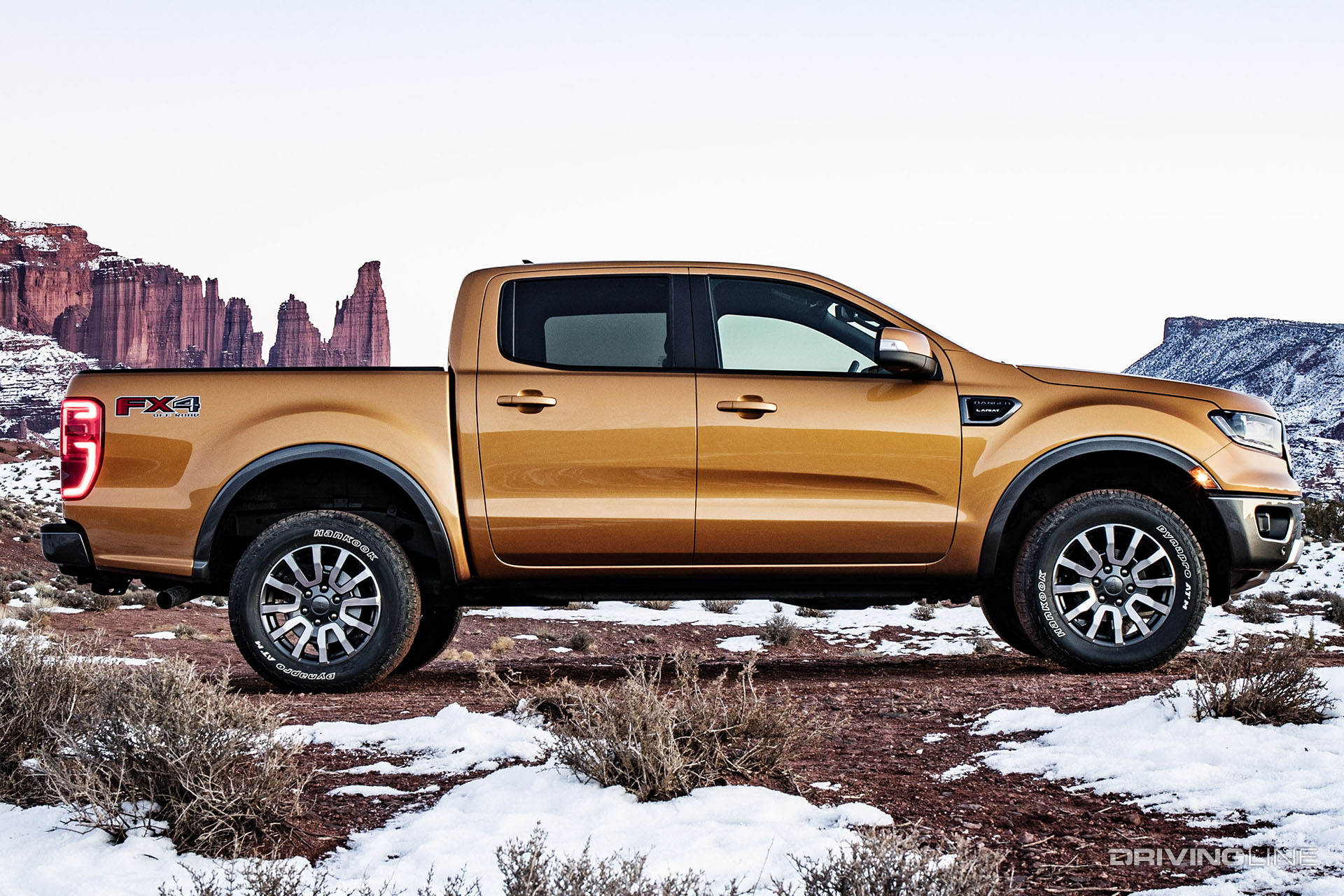 2019 Ford Ranger–side