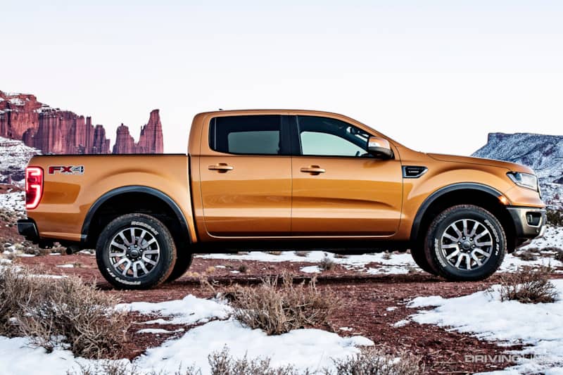2019 Ford Ranger–side