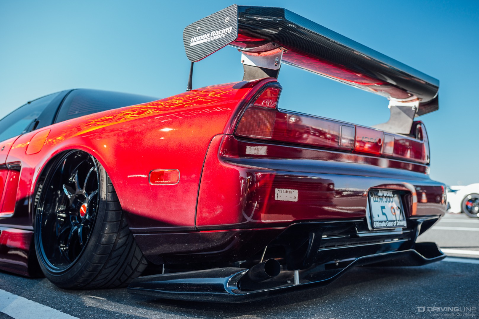 Tokyo Auto Salon Parking Lot NSX rear