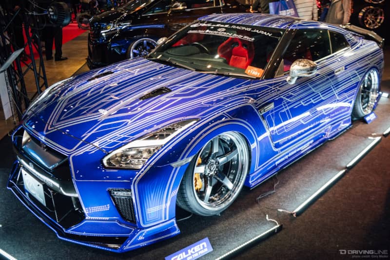 Tokyo Auto Salon blue