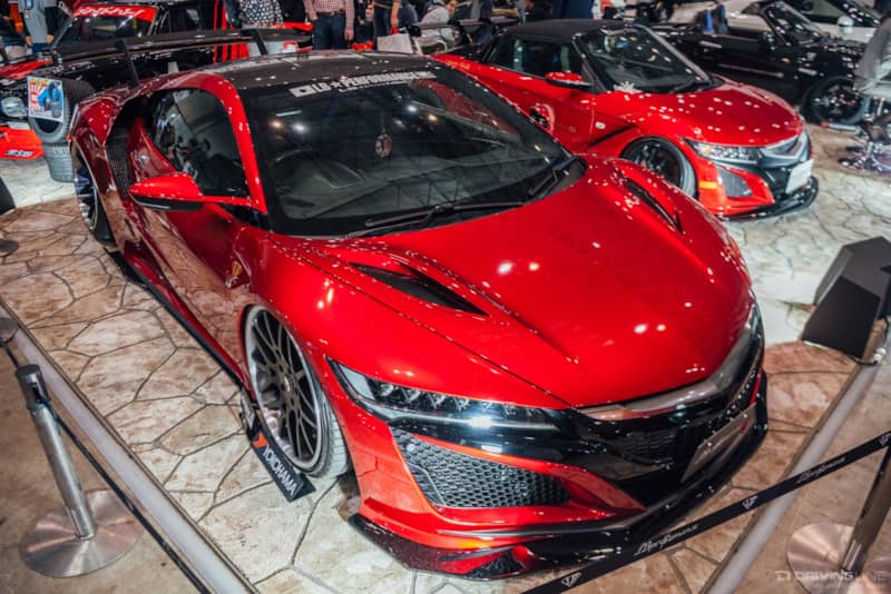 Tokyo Auto Salon red