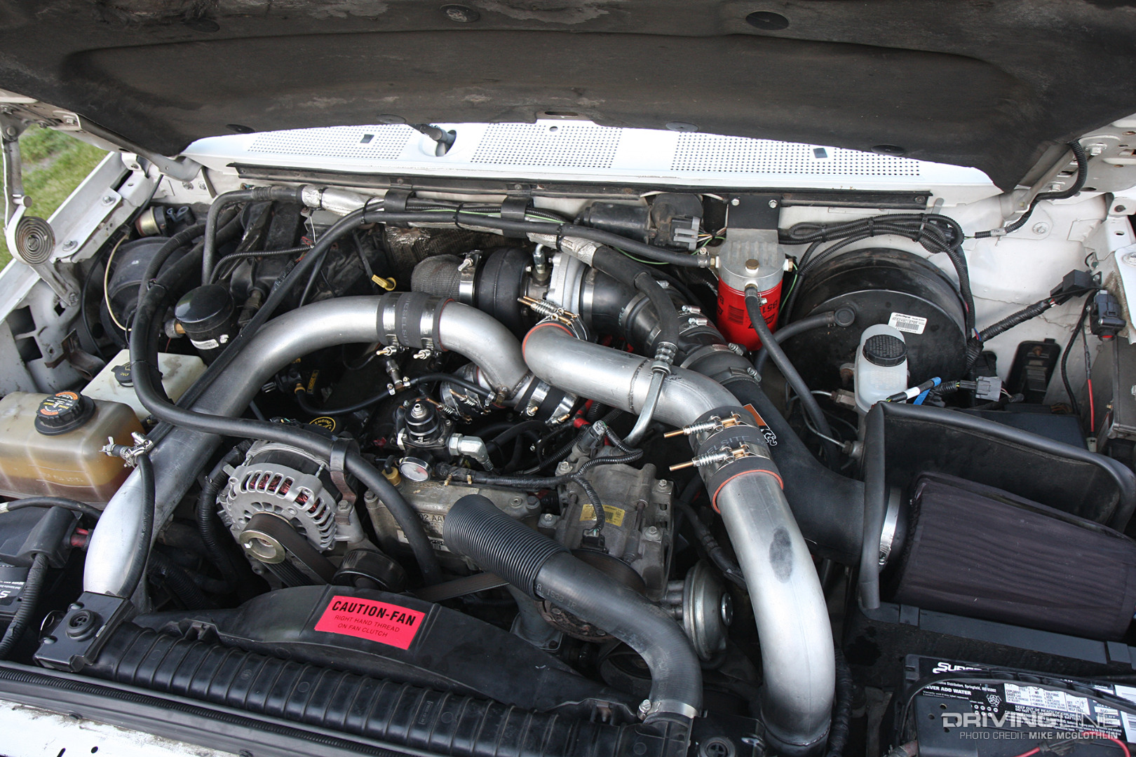 Irate diesel T4 turbo mount