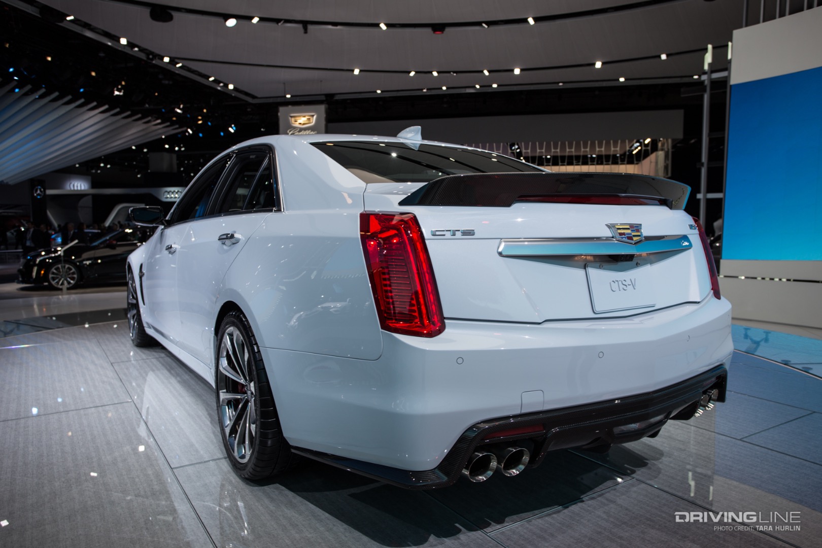 Cadillac CTS-V Glacier Edition rear NAIAS 2018