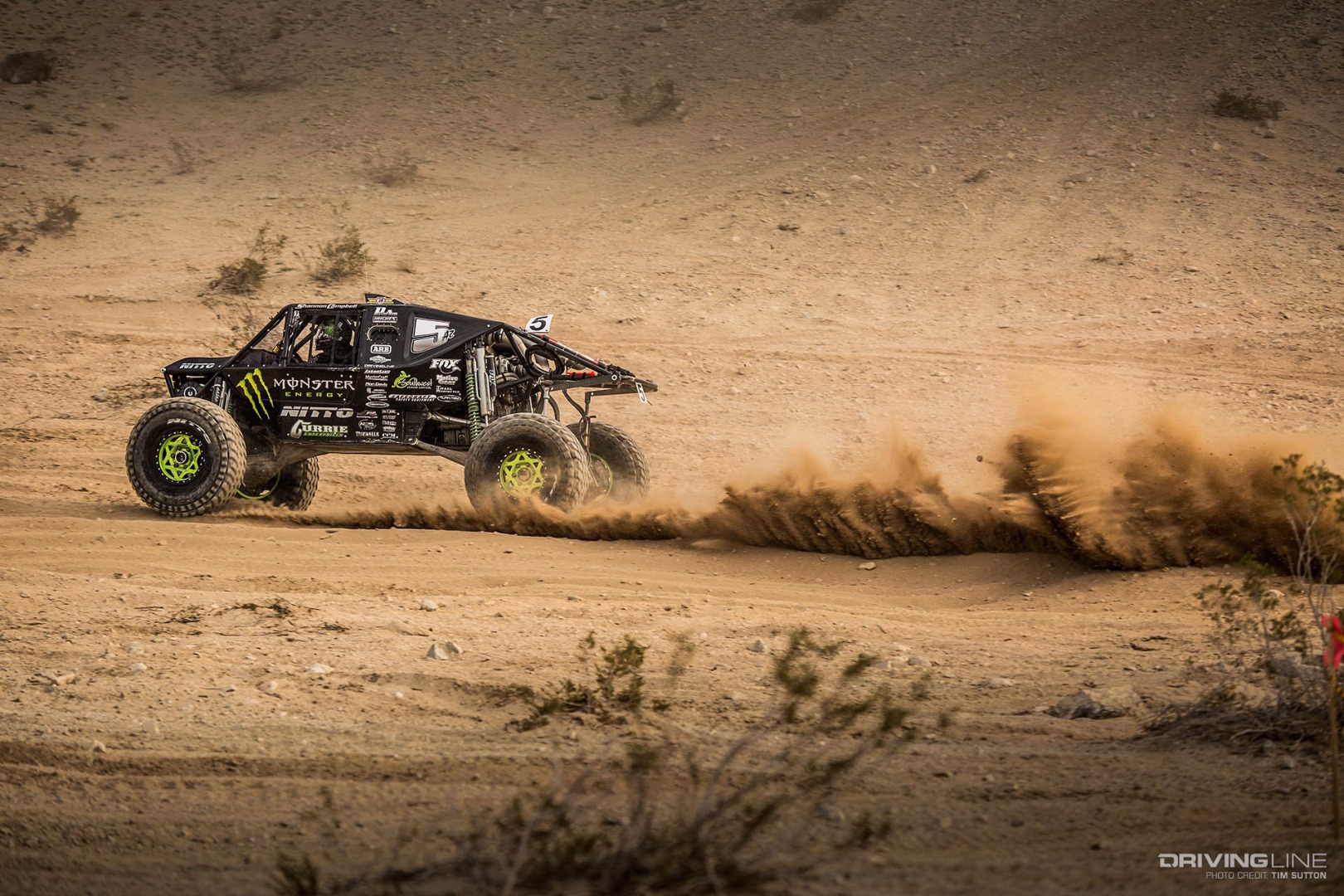 King of the Hammers desert left