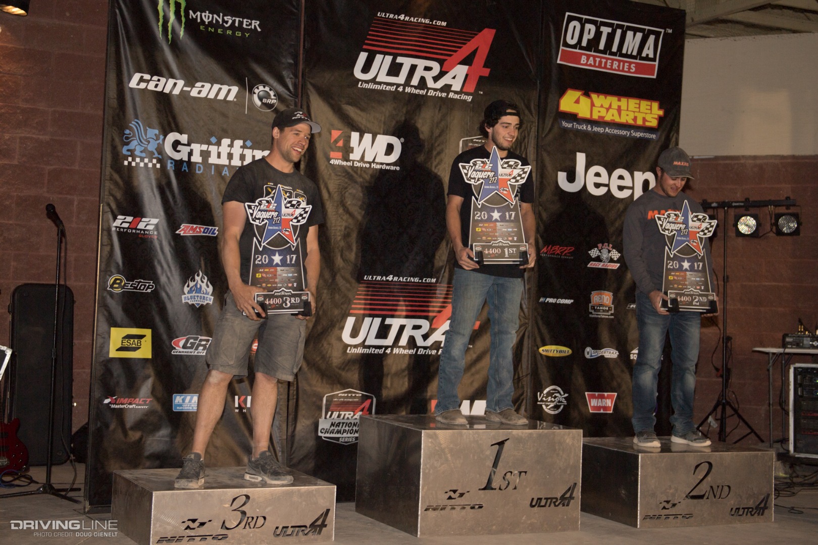 Top 5 Ultra4 Podium