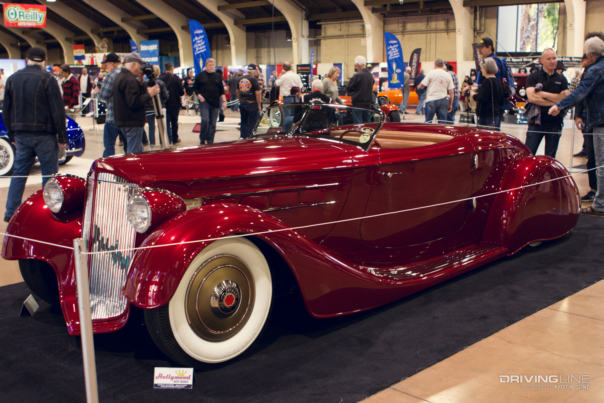 2017 AMBR Winner - 1936 Packard "Mulholland Speedster" by Hollywood Hot Rods