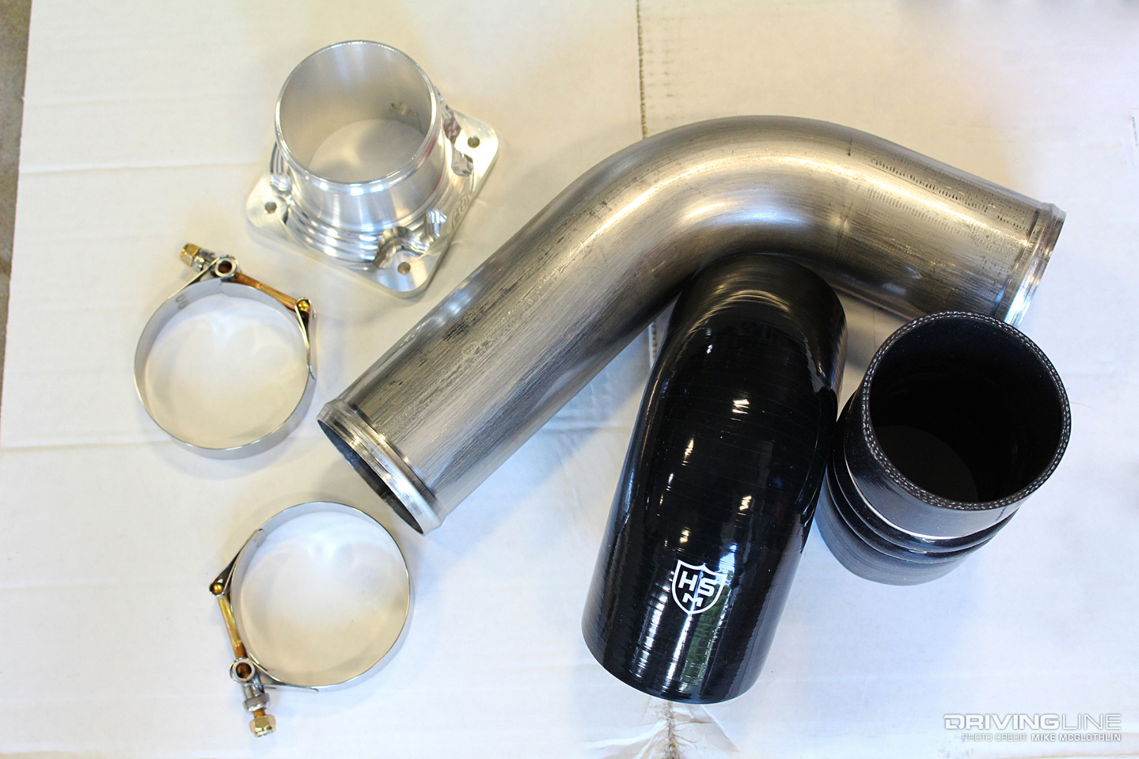 HS Motorsports intercooler pipe upgrade