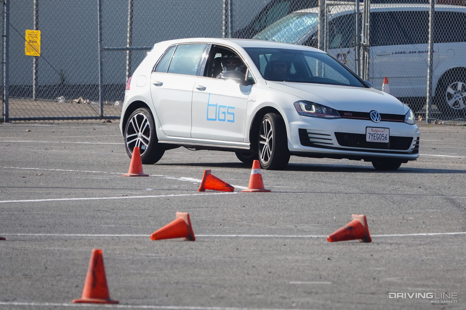 Golf GTI side racing