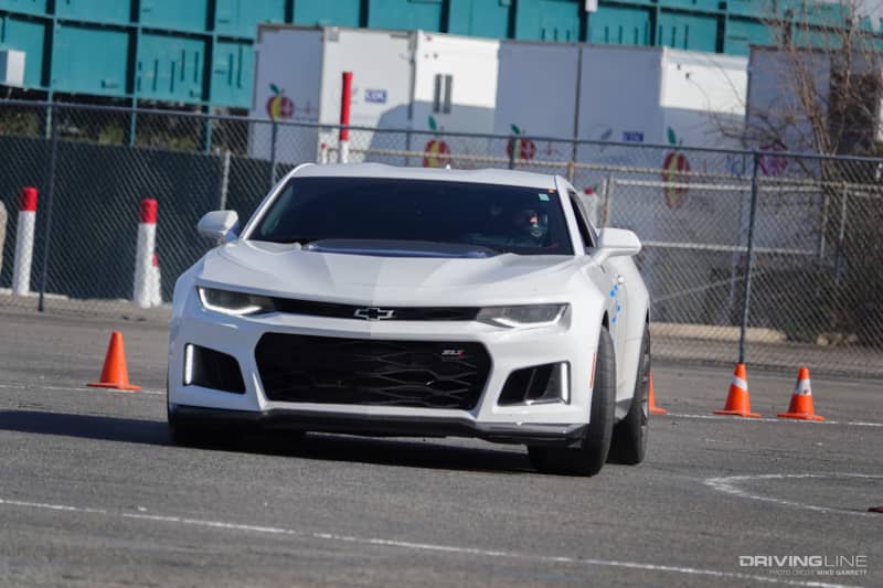 Chevy Camaro ZL1 at Autocross
