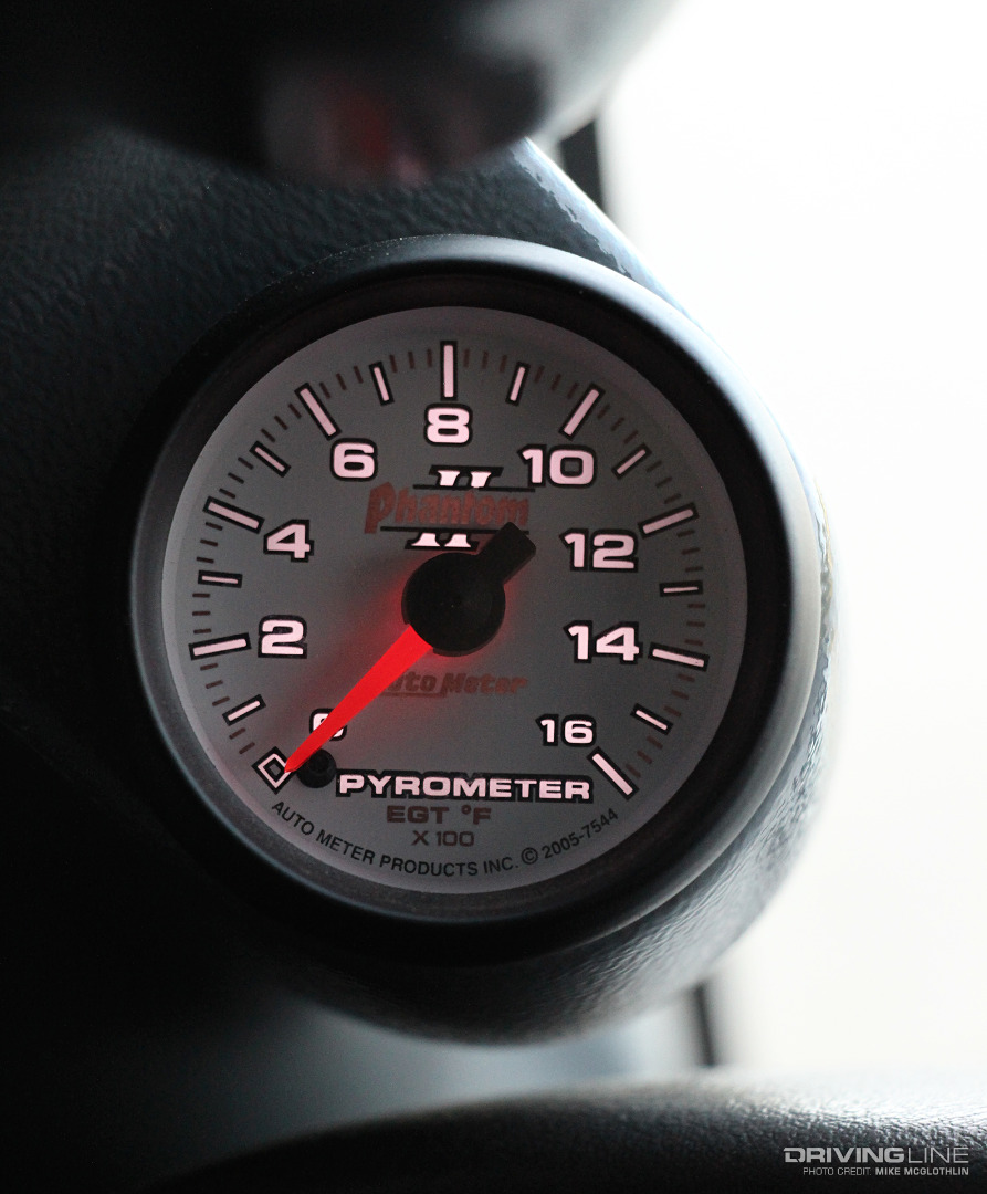 Auto Meter Pyrometer Gauge