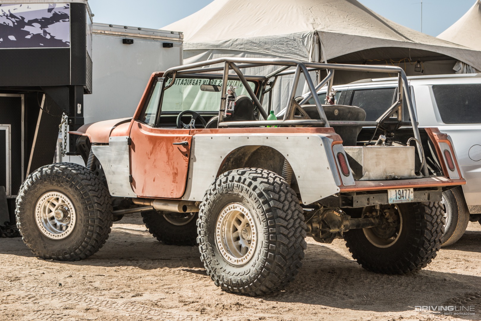 A classic Jeepster Commando