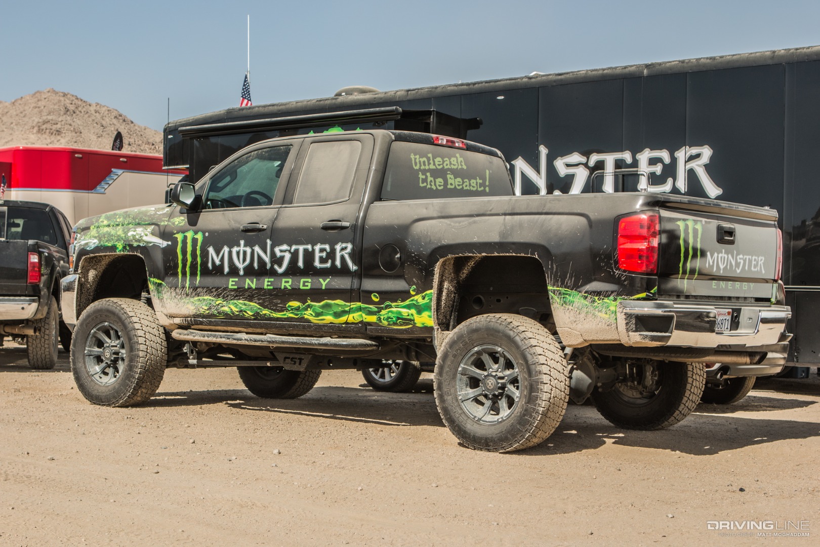 The Monster Energy Silverado