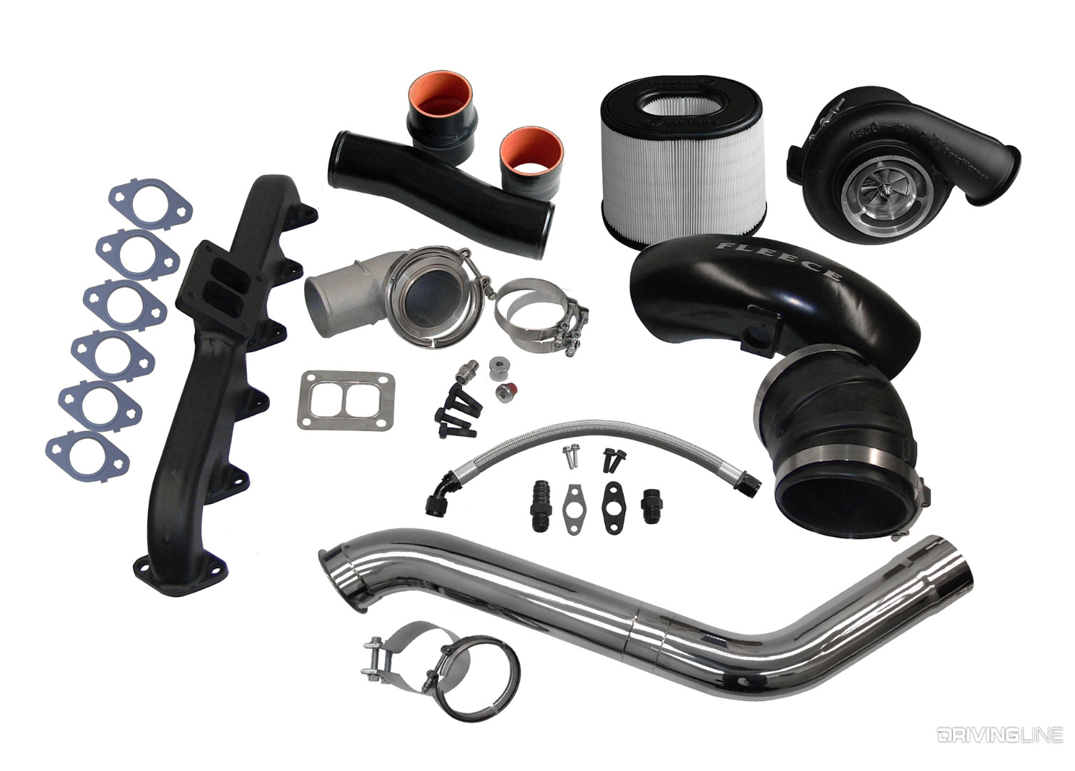 Fleece performance second gen Cummins turbo kit