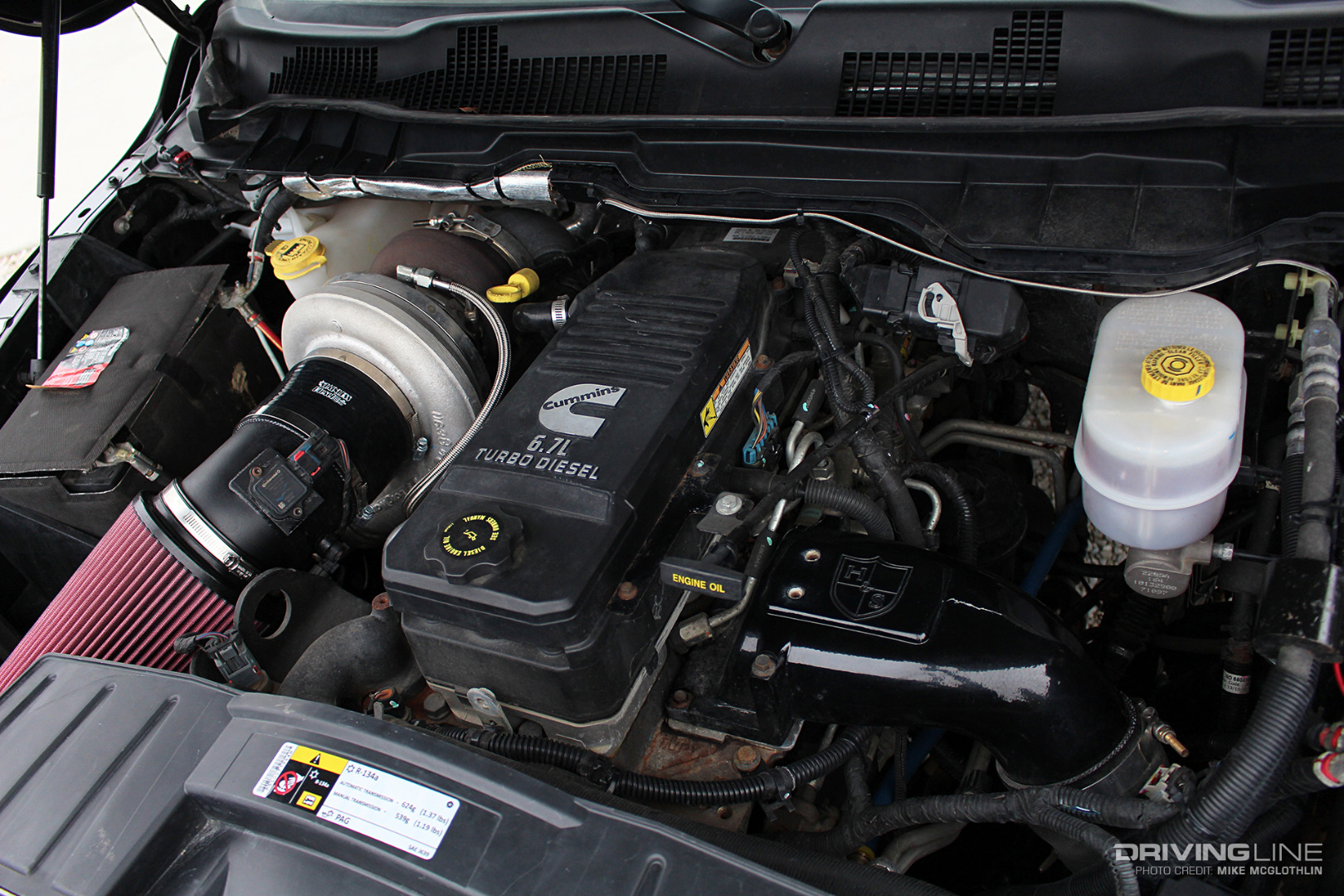 2010 to 2012 RAM 2500 Cummins turbo diesel