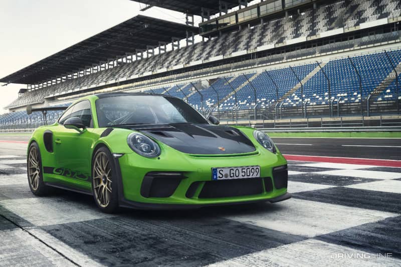 Porsche 911 GT3 RS Finish Line