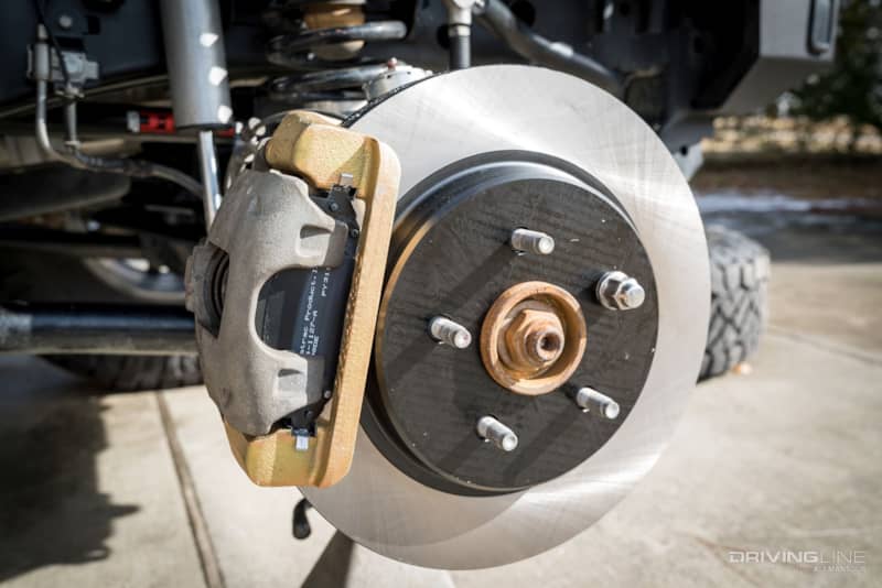 Dynatrac Pro Grip Jeep Wrangler Big Brake Kit Wheel Off