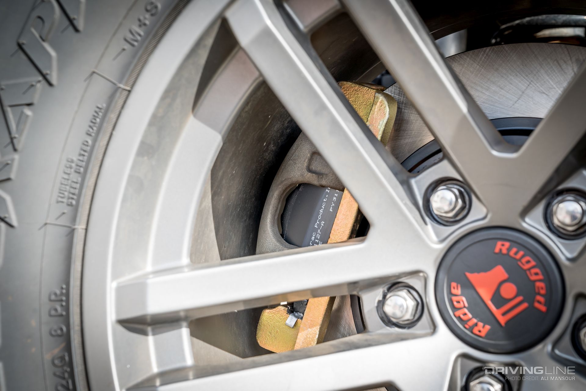 Dynatrac Pro Grip Jeep Wrangler Big Brake Kit Wheel On