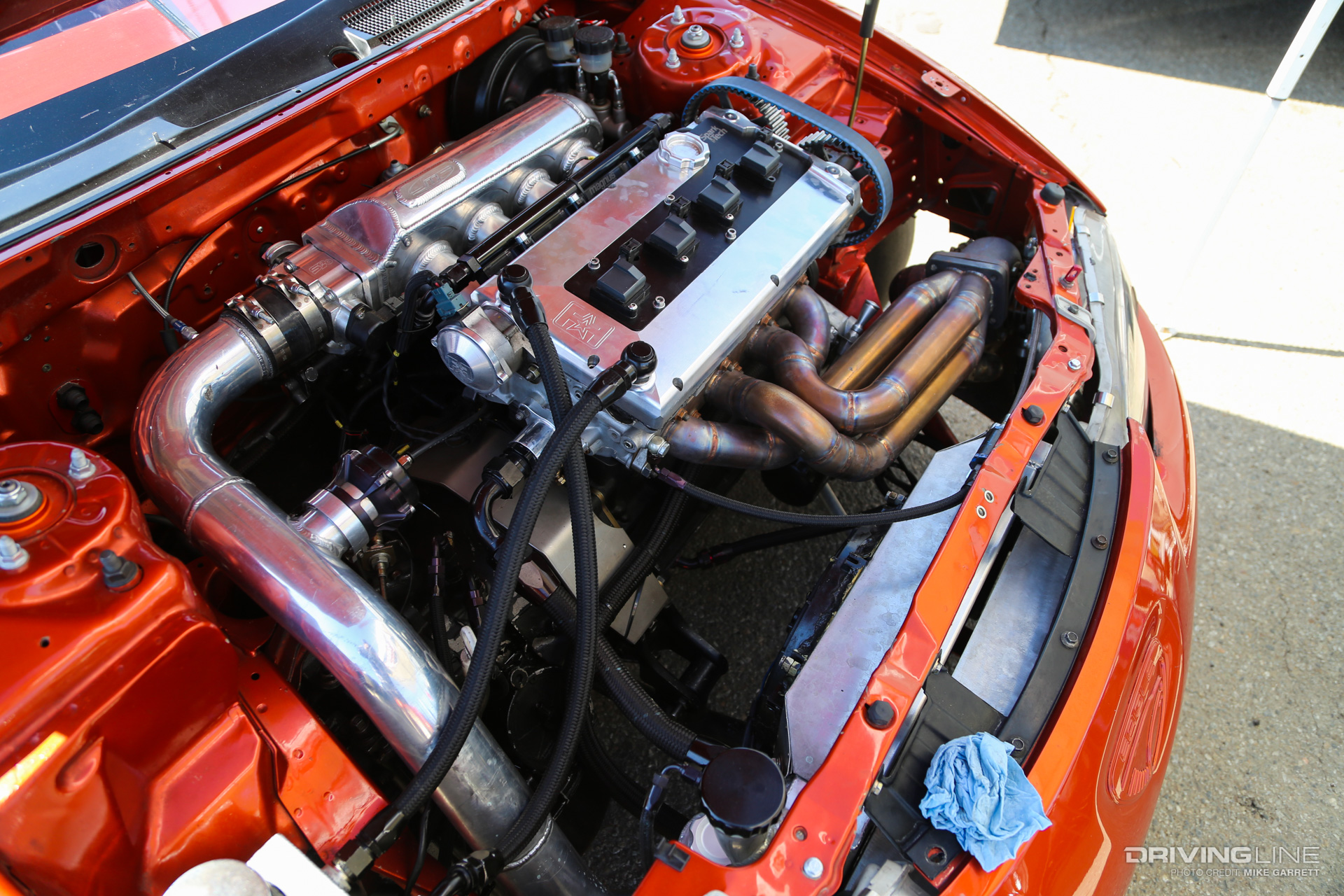 Import Face-Off Orange Engine