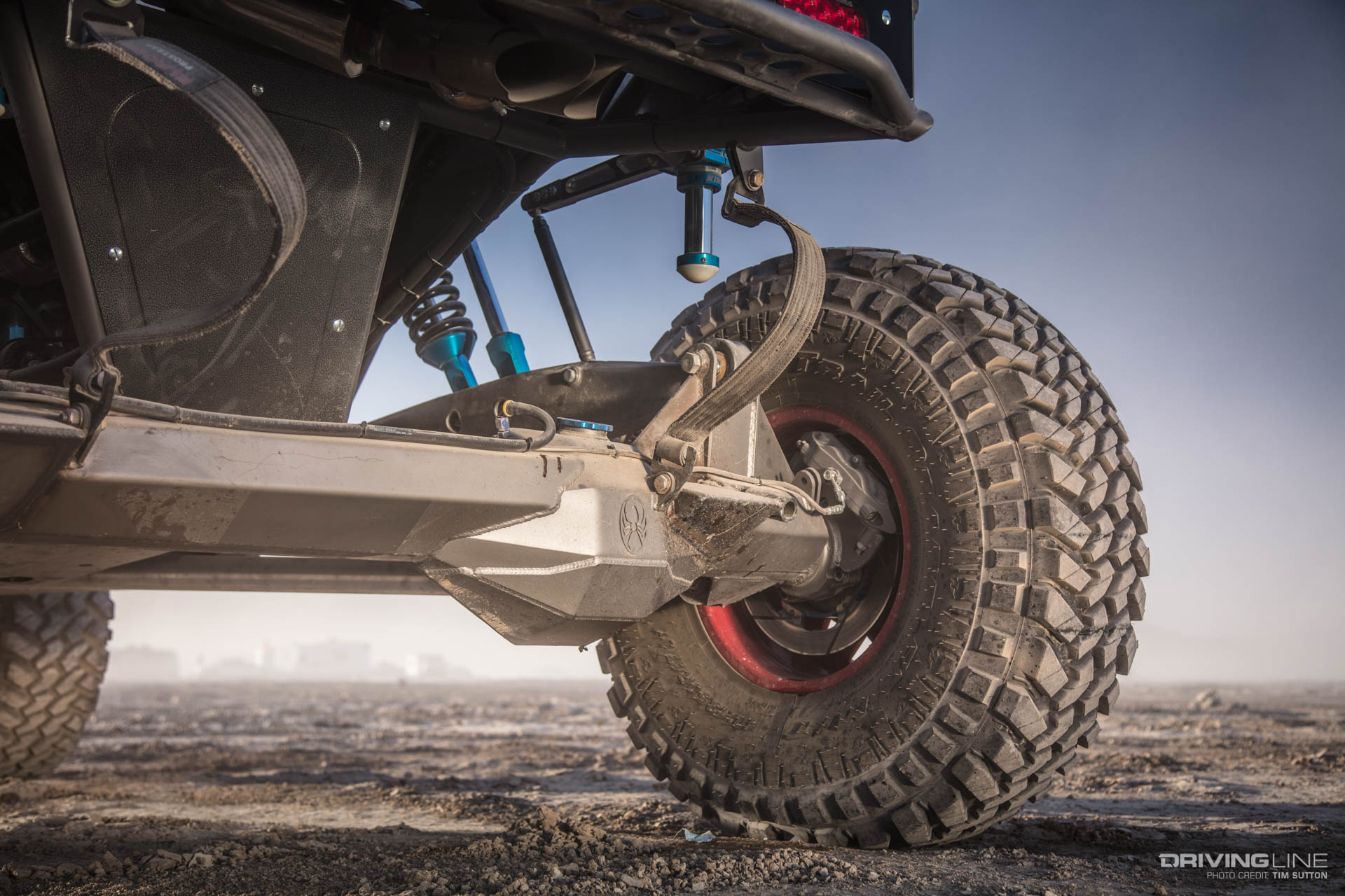 Loren Healy Jimmys 4x4 Red Dragon 2.0 Ultra 4 MBRP Nitto Tire Axle