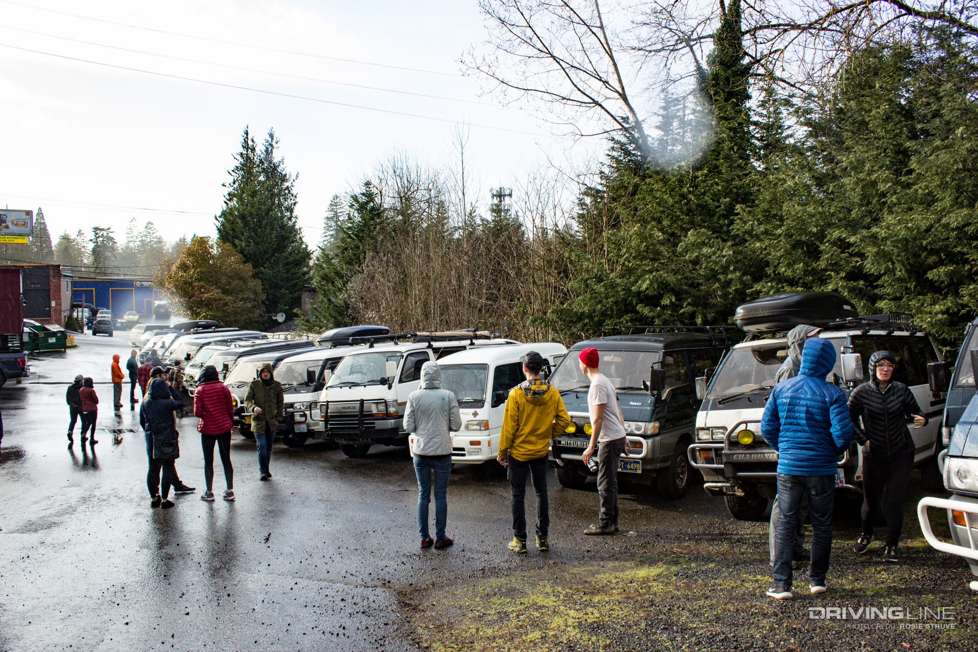 Mitsubishi Delica Van - Delicas Northwest Meet