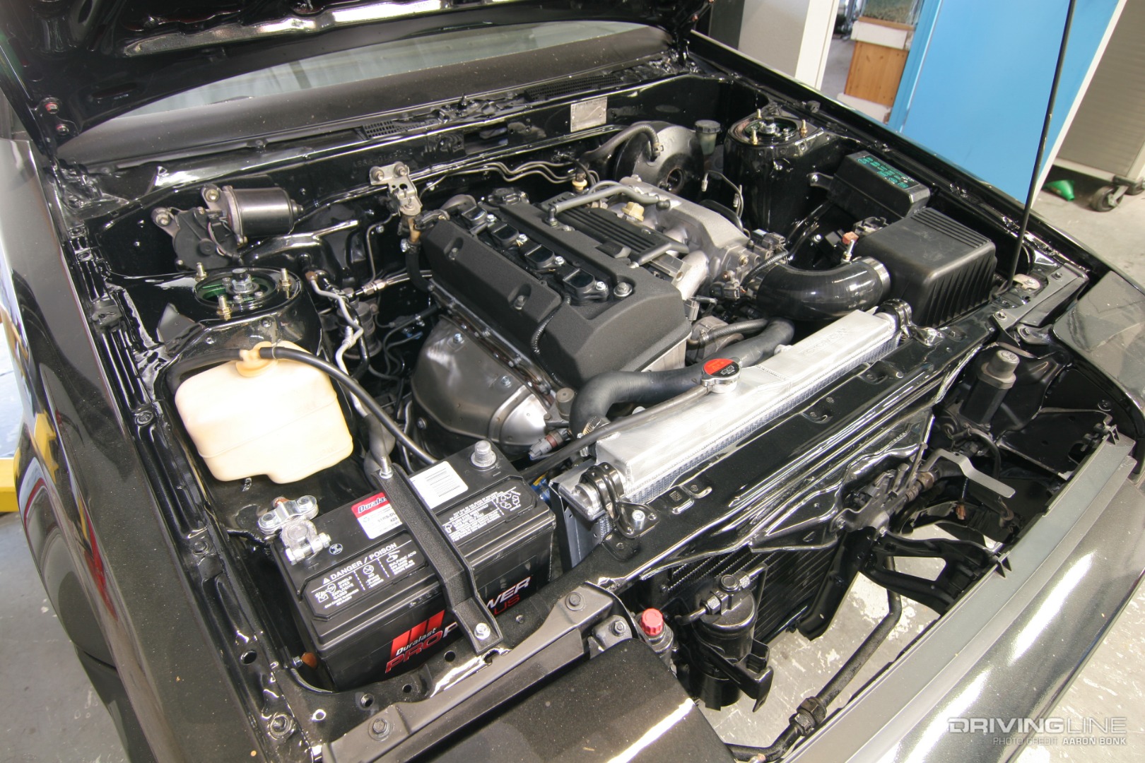 AE86 Corolla Meets Honda Persuasion F-Series Engine